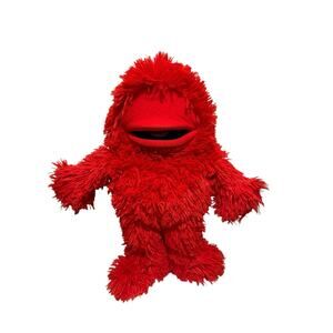 Sesame Street Elmos Monster Factory Plush Red Muppet Puppet Body 16" FAO Schwarz